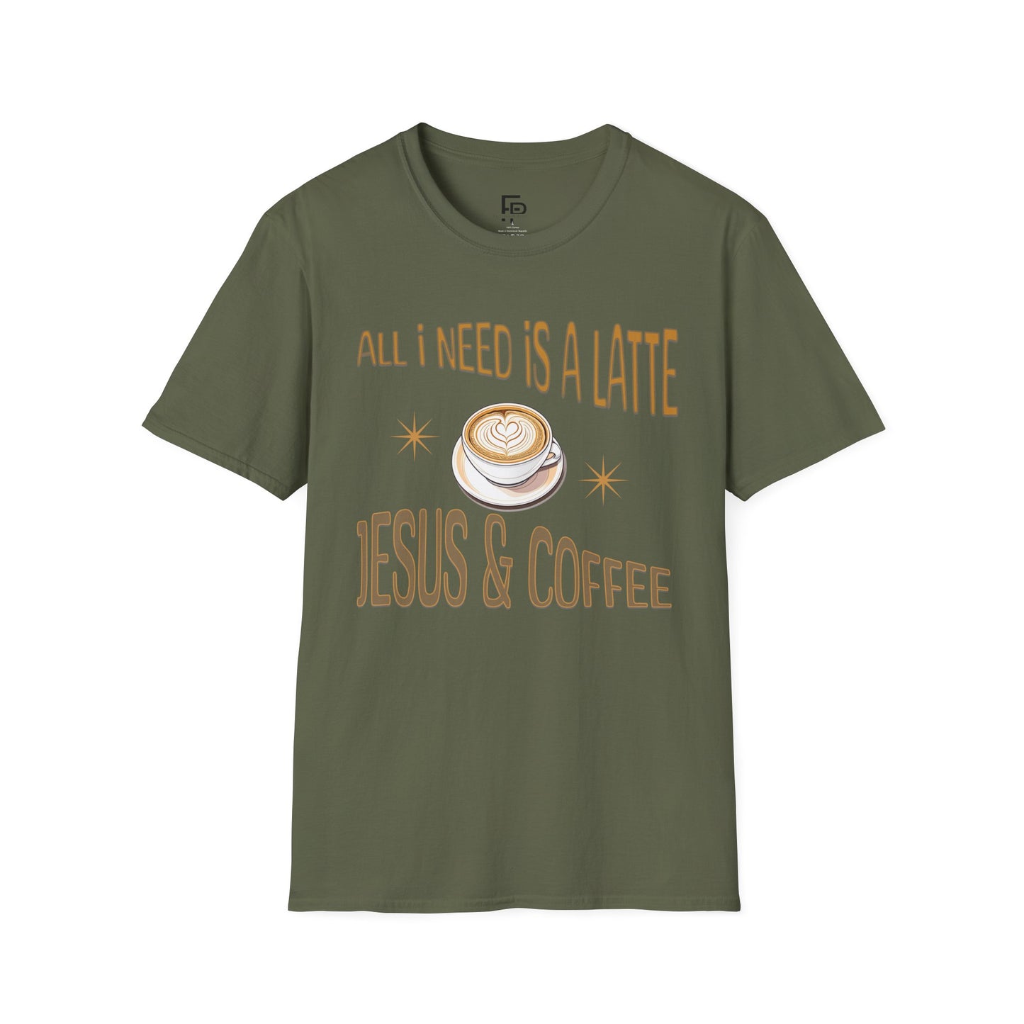 Christian Latte Jesus Unisex T-Shirt