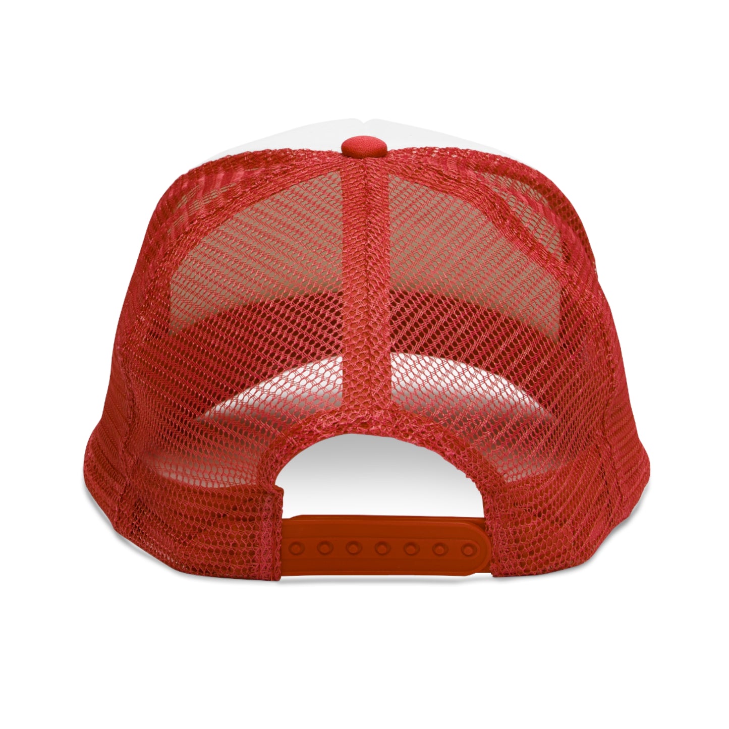 Classic Mesh Trucker Hat Faithful Pursuit of Jesus with mountains