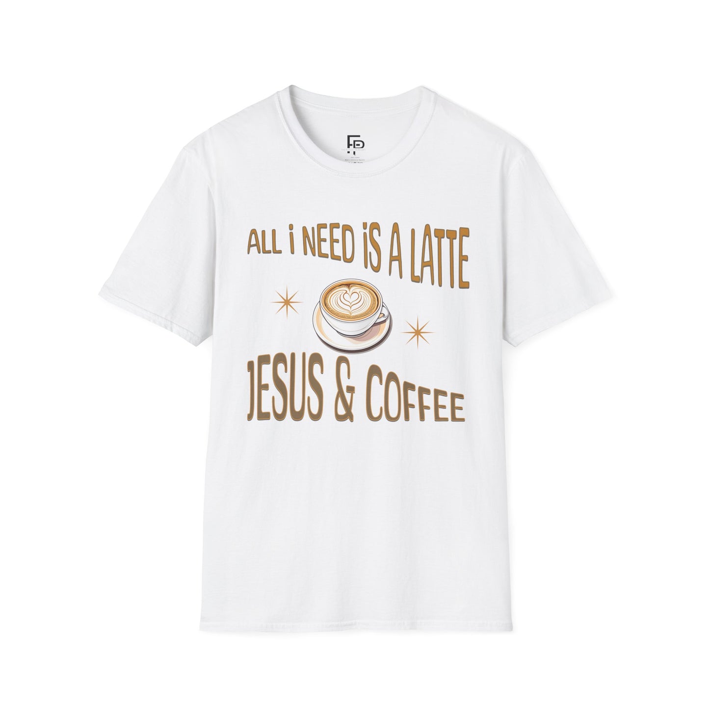 Christian Latte Jesus Unisex T-Shirt