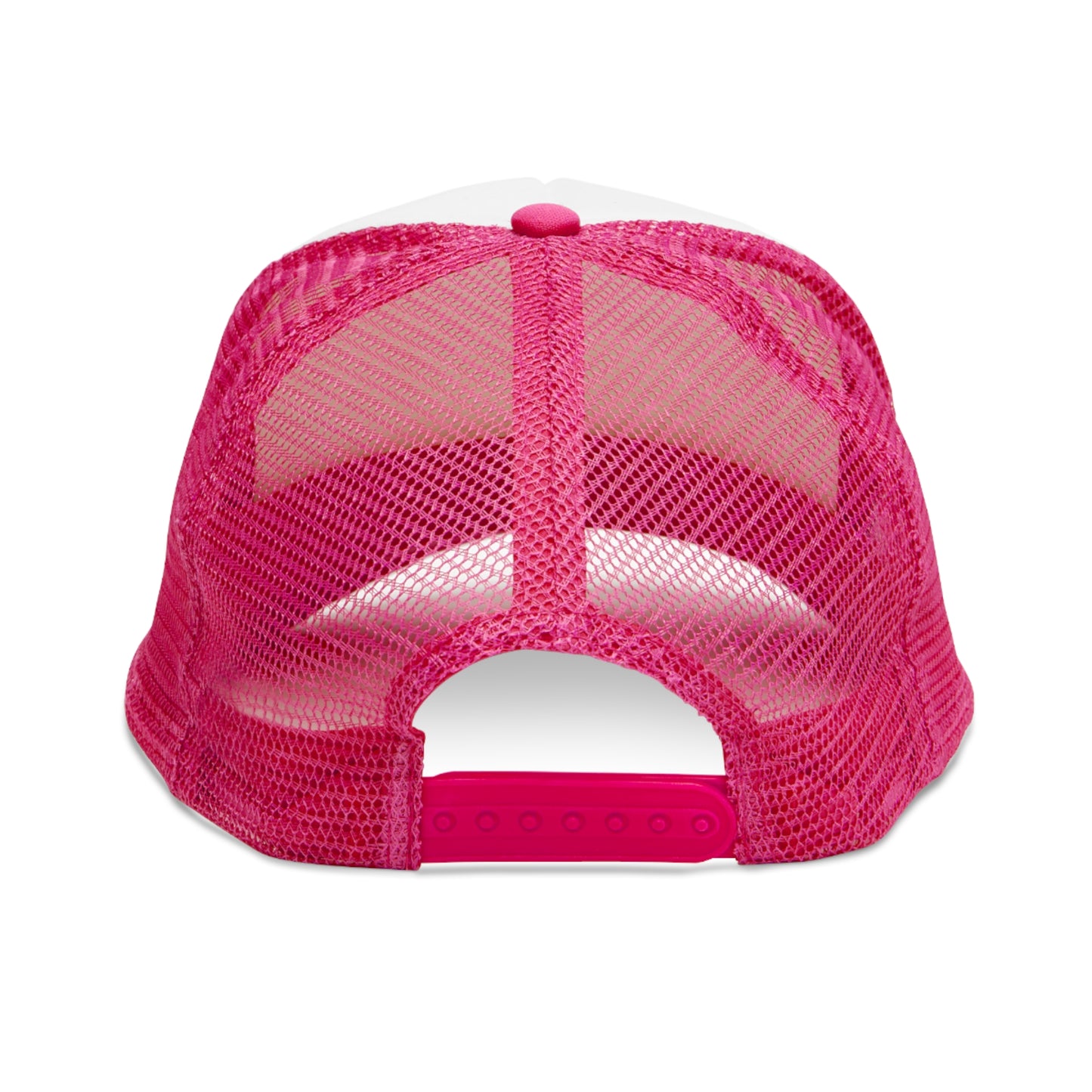 Classic Mesh Trucker Hat Faithful Pursuit of Jesus with mountains