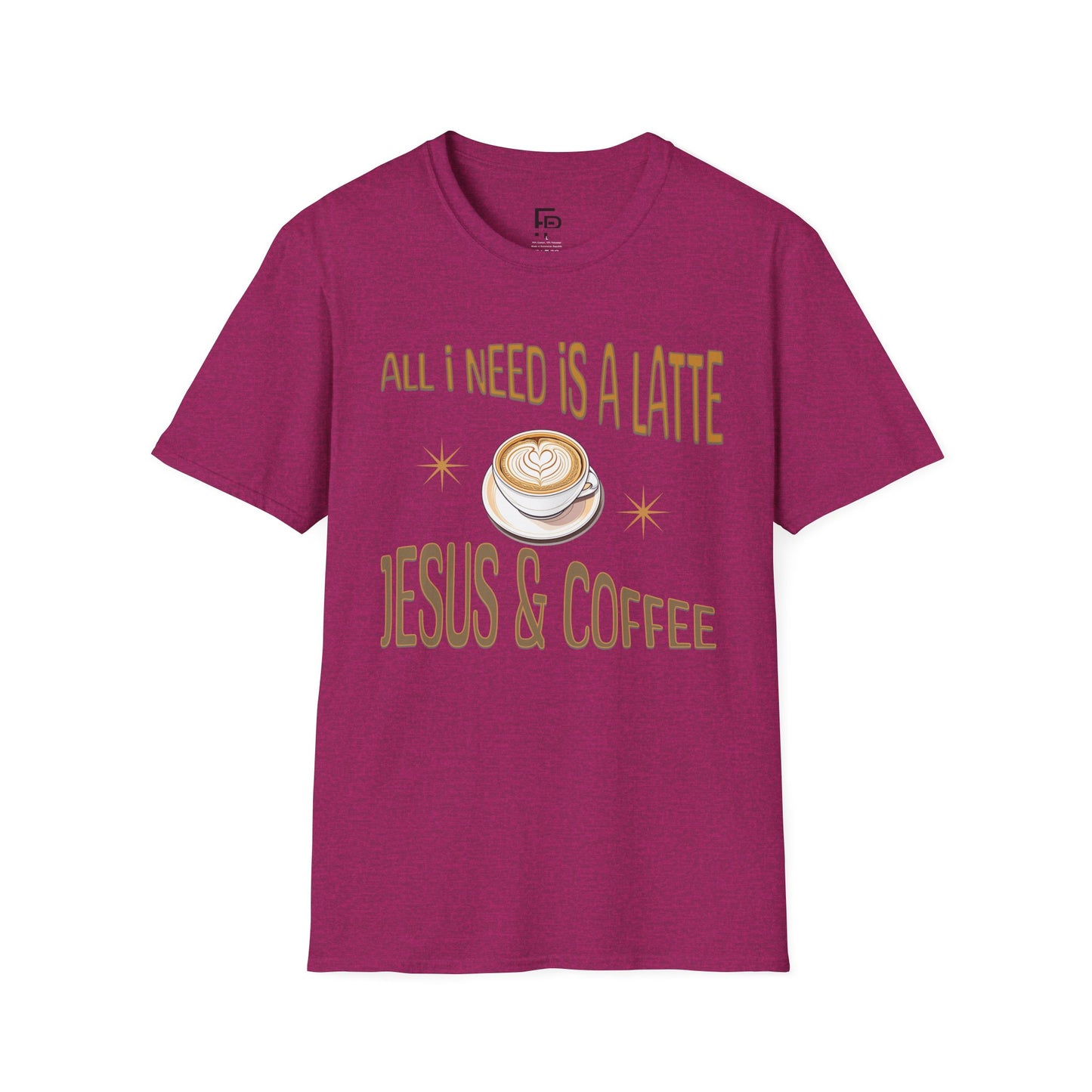 Christian Latte Jesus Unisex T-Shirt