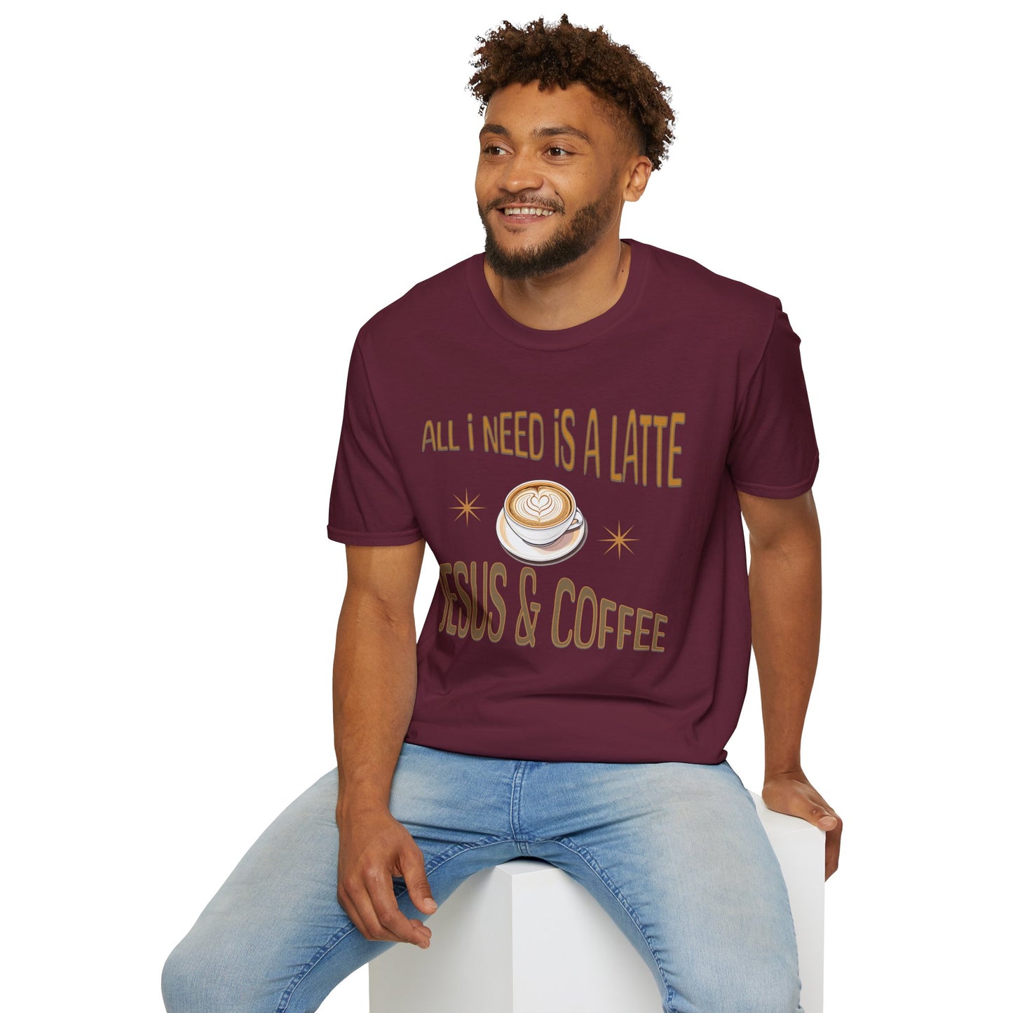 Christian Latte Jesus Unisex T-Shirt